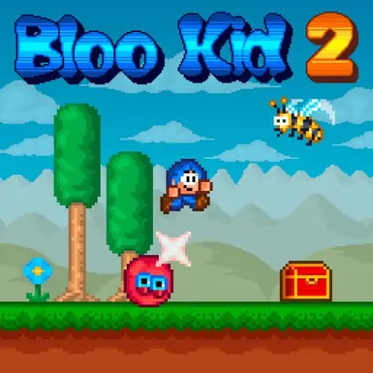 Bloo Kid 2 Nintendo Switch okładka gry