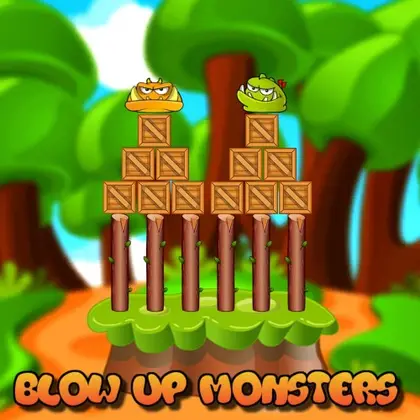 Blow Up Monsters Nintendo Switch okładka gry