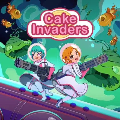 Cake Invaders Nintendo Switch okładka gry