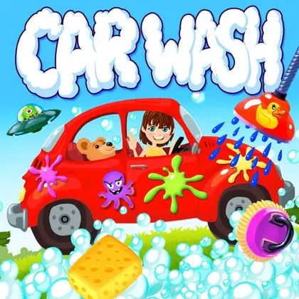 Car Wash – Cars & Trucks Garage Game for Toddlers & Kids Nintendo Switch okładka gry