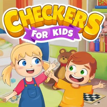 Checkers for Kids Nintendo Switch okładka gry