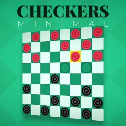 Checkers Minimal Nintendo Switch okładka gry