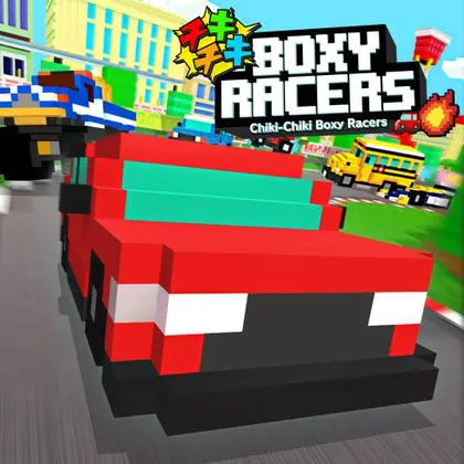 Chiki-Chiki Boxy Racers Nintendo Switch okładka gry