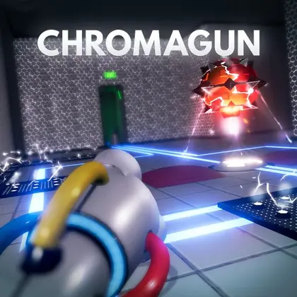 ChromaGun Nintendo Switch okładka gry
