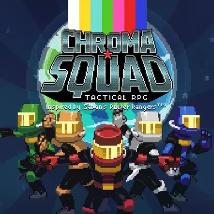 Chroma Squad Nintendo Switch okładka gry
