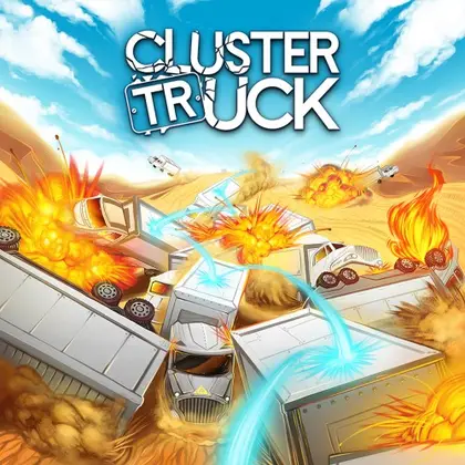 Clustertruck Nintendo Switch okładka gry