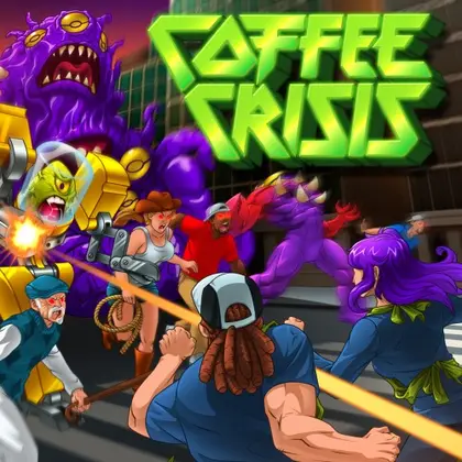 Coffee Crisis Nintendo Switch okładka gry