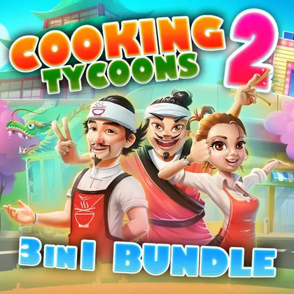Cooking Tycoons 2: 3 in 1 Bundle Nintendo Switch okładka gry