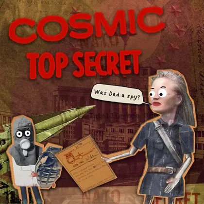 Cosmic Top Secret Nintendo Switch okładka gry