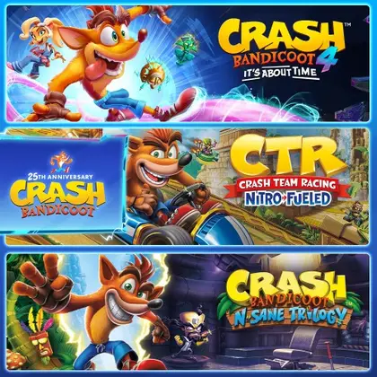 Crash Bandicoot - Crashiversary Bundle Nintendo Switch okładka gry