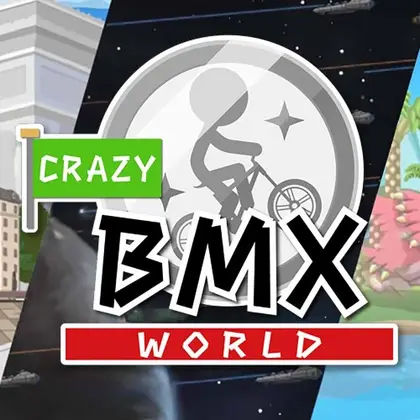 Crazy BMX World Nintendo Switch okładka gry