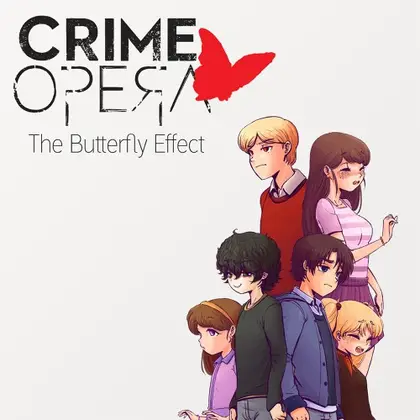 Crime Opera: The Butterfly Effect Nintendo Switch okładka gry