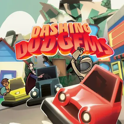 Dashing Dodgems Nintendo Switch okładka gry