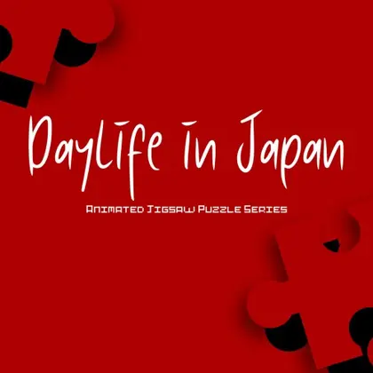 Daylife in Japan - Animated Jigsaw Puzzle Series Nintendo Switch okładka gry