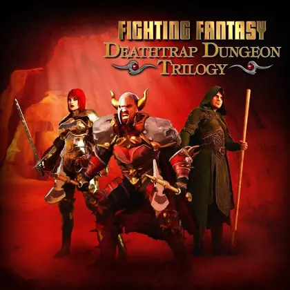 Deathtrap Dungeon Trilogy Nintendo Switch okładka gry