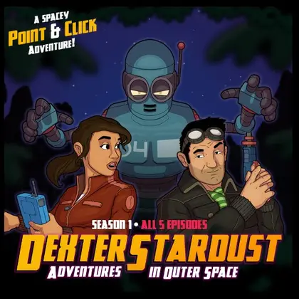 Dexter Stardust : Adventures in Outer Space Nintendo Switch okładka gry