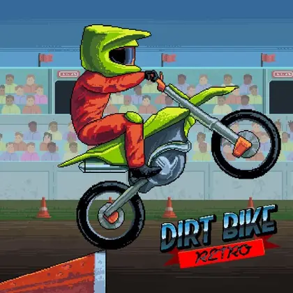 Dirt Bike Retro Nintendo Switch okładka gry