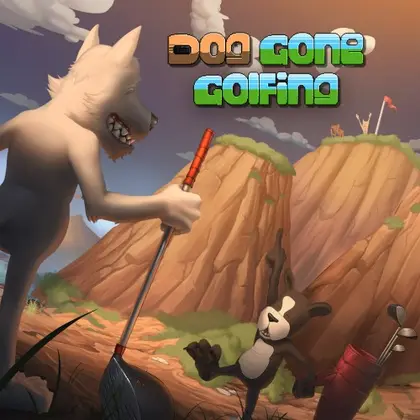DOG GONE GOLFING Nintendo Switch okładka gry