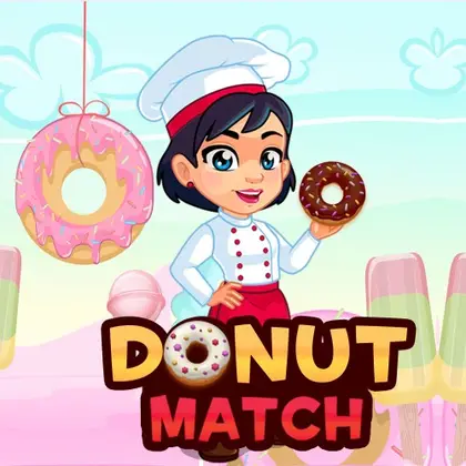 Donut Match Nintendo Switch okładka gry