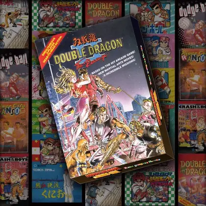 DOUBLE DRAGON Ⅱ: The Revenge Nintendo Switch okładka gry