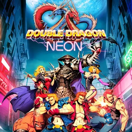 Double Dragon Neon Nintendo Switch okładka gry