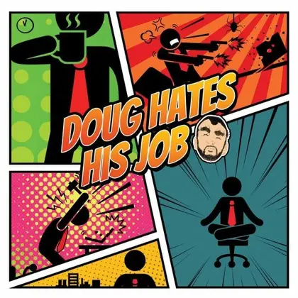 Doug Hates His Job Nintendo Switch okładka gry