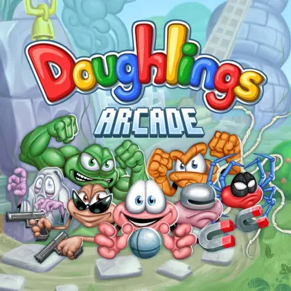 Doughlings: Arcade Nintendo Switch okładka gry