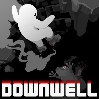 Downwell Nintendo Switch okładka gry