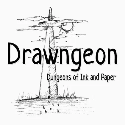 Drawngeon: Dungeons of Ink and Paper Nintendo Switch okładka gry