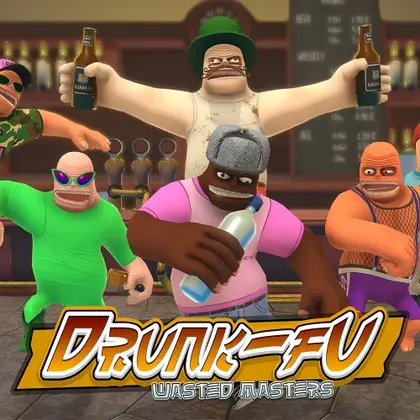 Drunk-Fu: Wasted Masters Nintendo Switch okładka gry