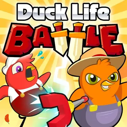 Duck Life: Battle Nintendo Switch okładka gry