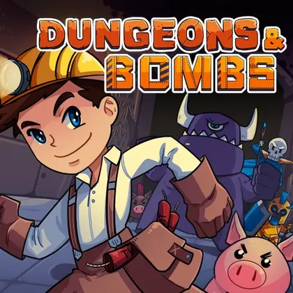 Dungeons & Bombs Nintendo Switch okładka gry