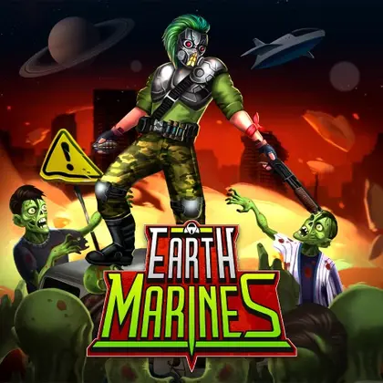 Earth Marines Nintendo Switch okładka gry
