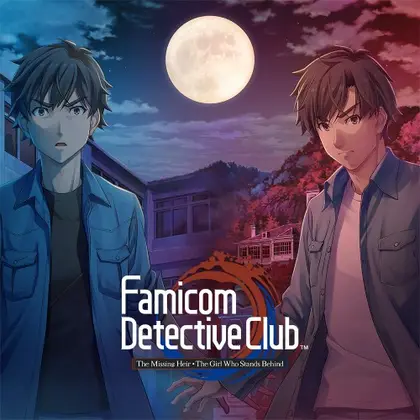 Famicom Detective Club: The Missing Heir & Famicom Detective Club: The Girl Who Stands Behind Nintendo Switch okładka gry