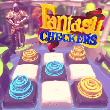 Fantasy Checkers Nintendo Switch okładka gry