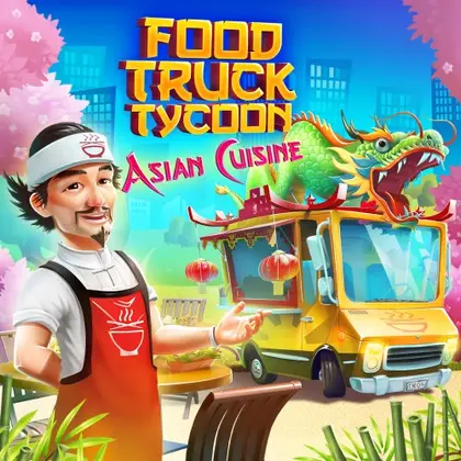 Food Truck Tycoon - Asian Cuisine Nintendo Switch okładka gry
