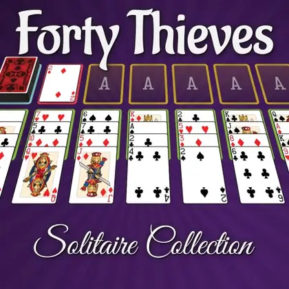 Forty Thieves Solitaire Collection Nintendo Switch okładka gry