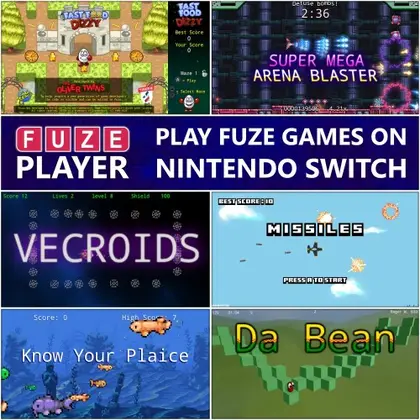 FUZE Player Nintendo Switch okładka gry