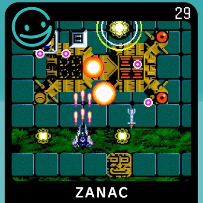 G-MODE Archives29 ZANAC Nintendo Switch okładka gry