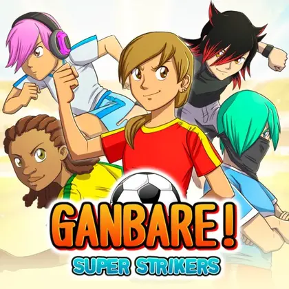 Ganbare! Super Strikers Nintendo Switch okładka gry