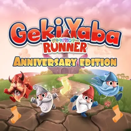 Geki Yaba Runner Anniversary Edition Nintendo Switch okładka gry