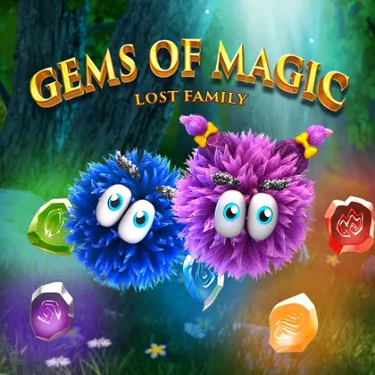 Gems of Magic: Lost Family Nintendo Switch okładka gry