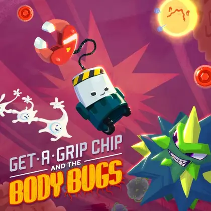 Get-A-Grip Chip and the Body Bugs Nintendo Switch okładka gry