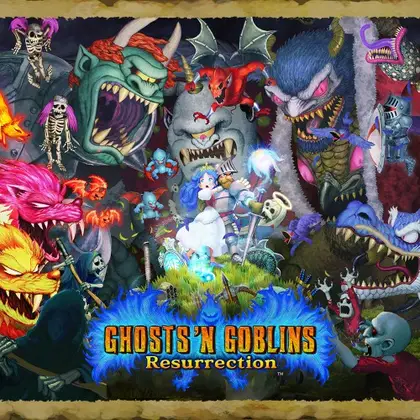 Ghosts 'n Goblins Resurrection Nintendo Switch okładka gry