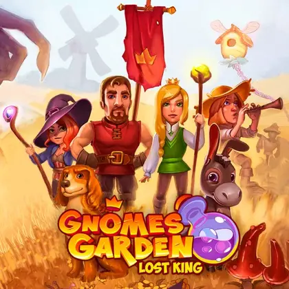 Gnomes Garden: Lost King Nintendo Switch okładka gry