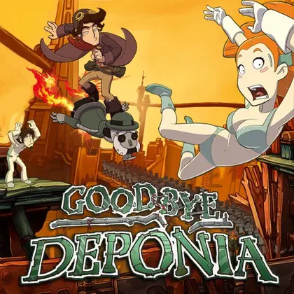 Goodbye Deponia Nintendo Switch okładka gry