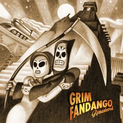 Grim Fandango Remastered Nintendo Switch okładka gry