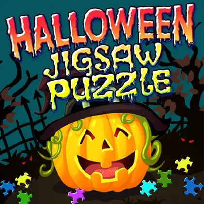 Halloween Jigsaw Puzzles - Puzzle Game for Kids & Toddlers Nintendo Switch okładka gry