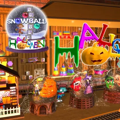 Halloween Snowball Bubble Nintendo Switch okładka gry