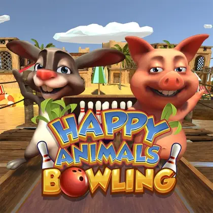 Happy Animals Bowling Nintendo Switch okładka gry